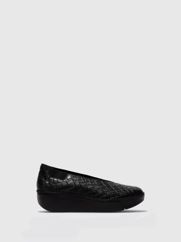 Slip-on Shoes JURY470FLY BLACK (BLACK ELASTIC) sold by Fly London