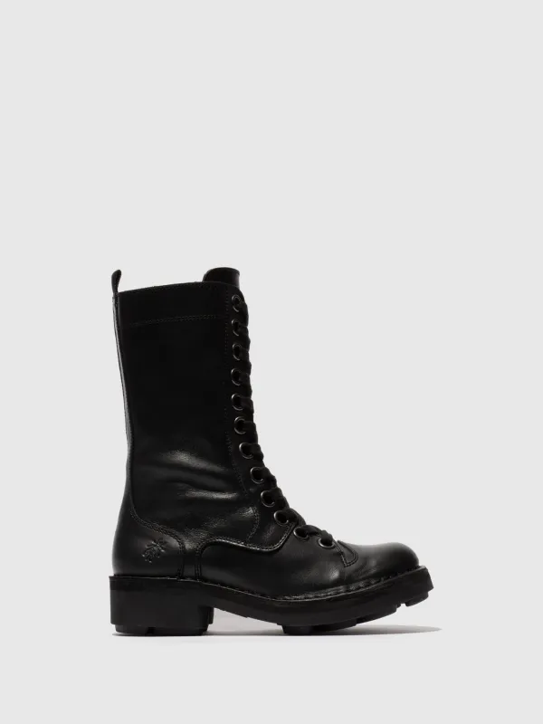 Lace-up Boots NAJI144FLY BLACK sold by Fly London
