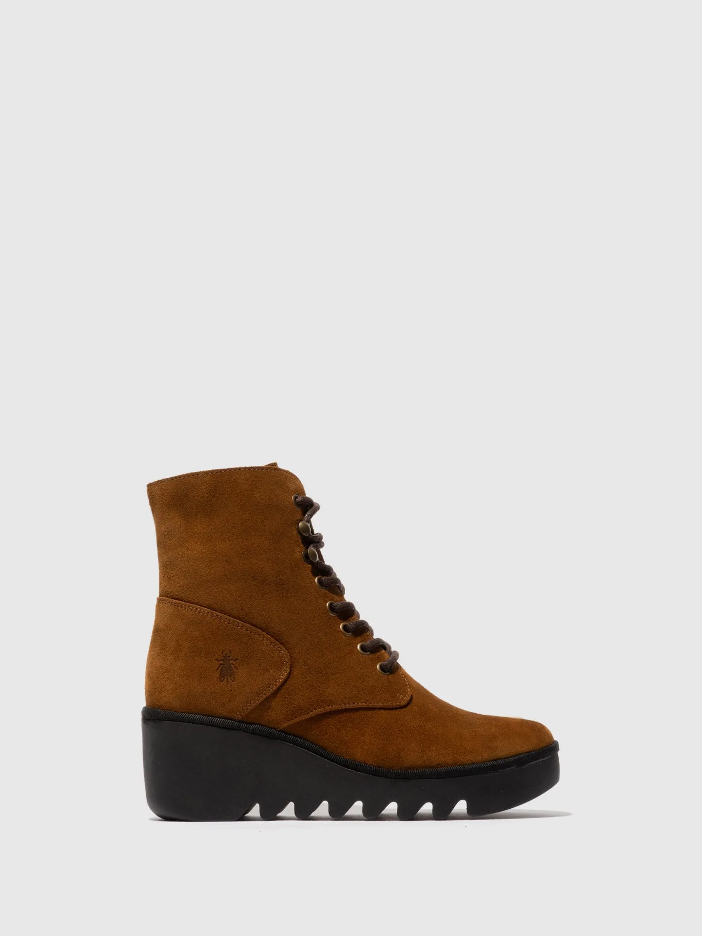 Lace-up Ankle Boots BIRR534FLY TOBACCO sold by Fly London