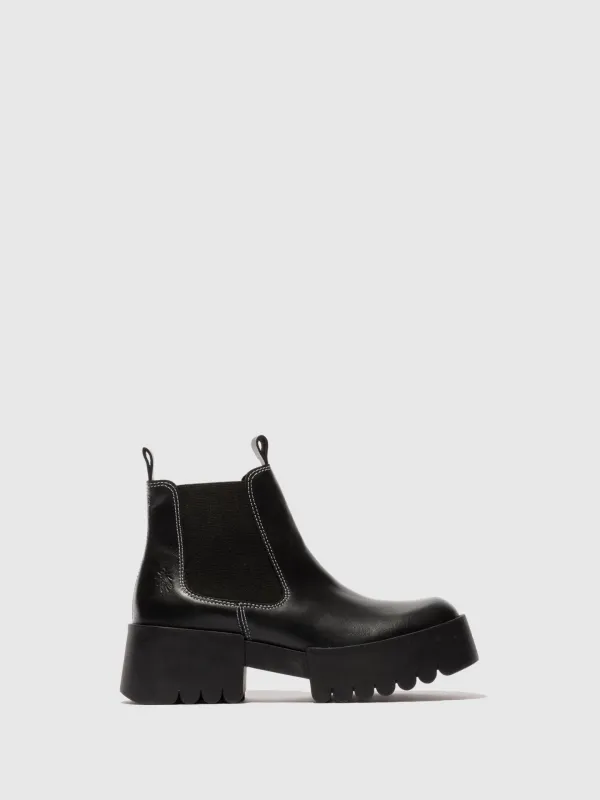 Chelsea Ankle Boots EXIA123FLY BLACK sold by Fly London