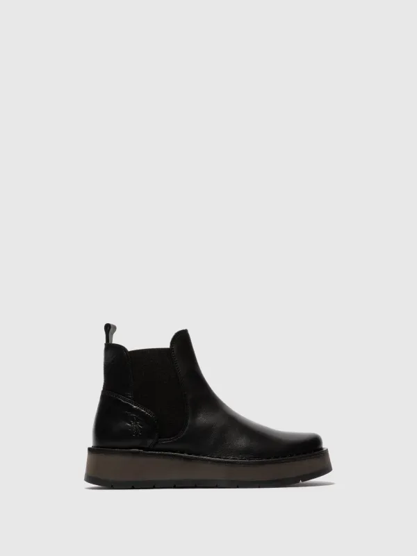Chelsea Ankle Boots RAWI131FLY BLACK sold by Fly London