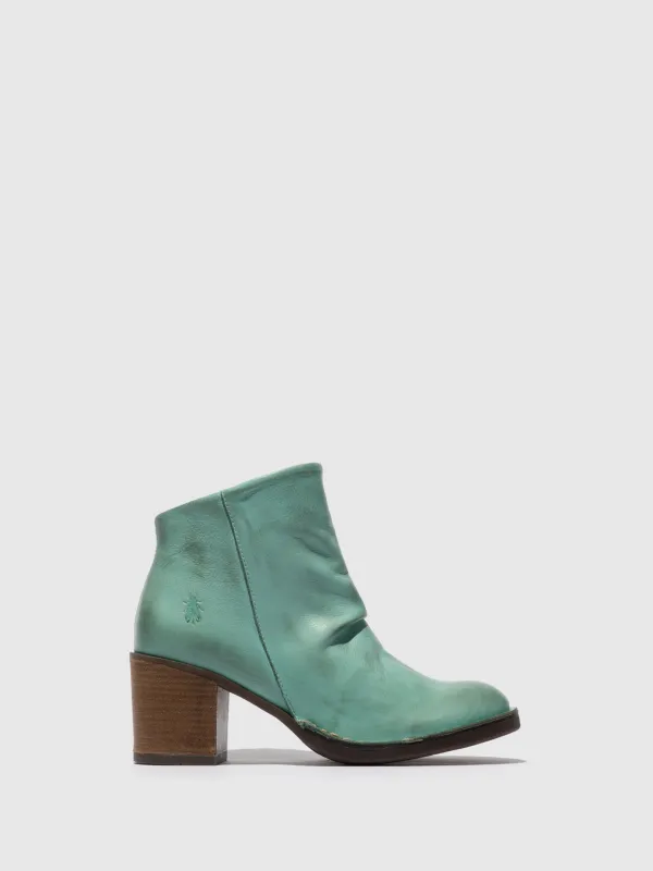 Zip Up Ankle Boots BELL061FLY SPEARMINT made by Fly London