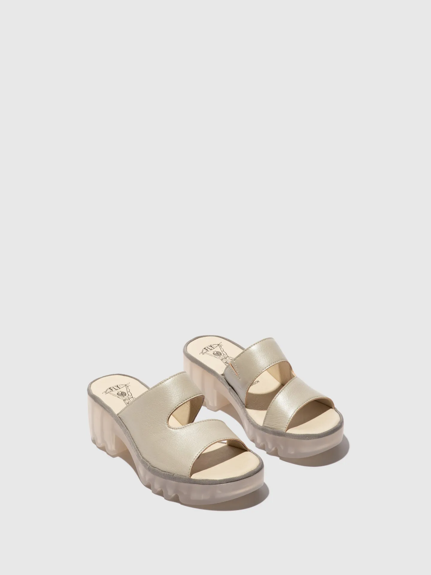 Slip-on Mules TECH493FLY SILVER sold by Fly London product image thumbnail 2