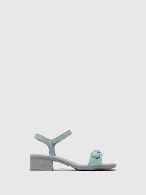 Ankle Strap Sandals EXIE487FLY SKY BLUE made by Fly London