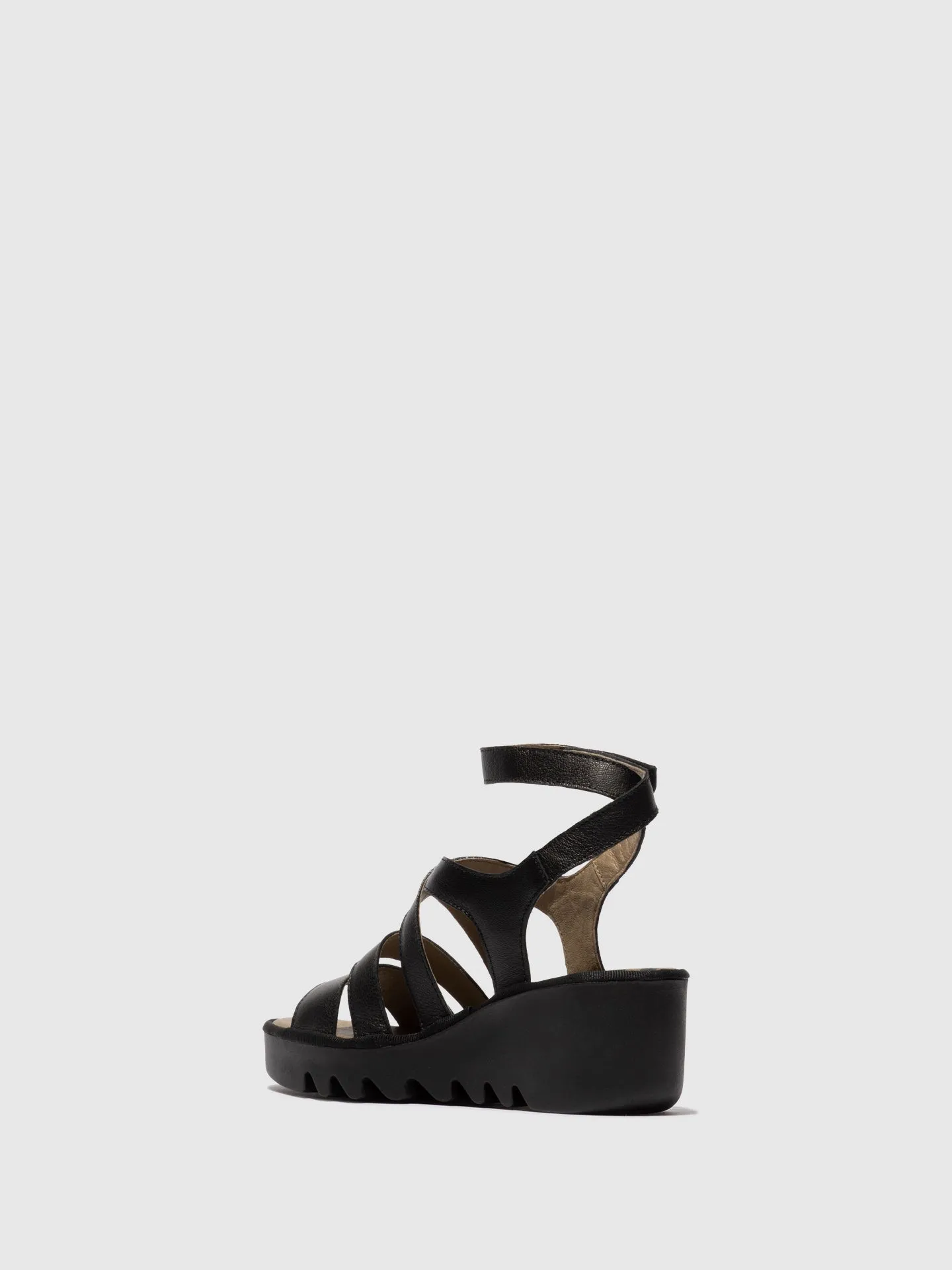 Strappy Sandals BAFY485FLY MOUSSE BLACK sold by Fly London product image thumbnail 3