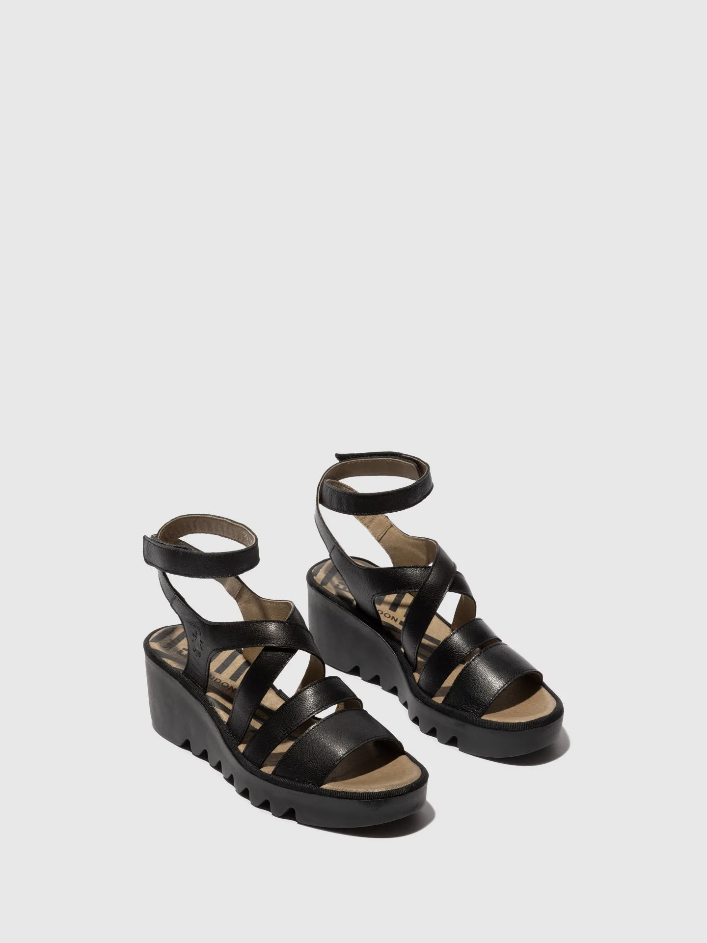 Strappy Sandals BAFY485FLY MOUSSE BLACK sold by Fly London product image thumbnail 2