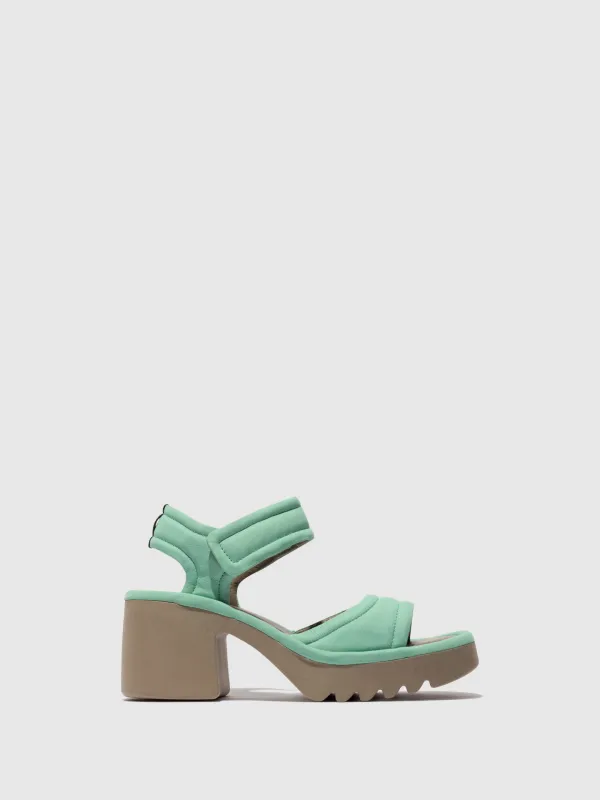 Velcro Sandals MANK433FLY SPEARMINT sold by Fly London