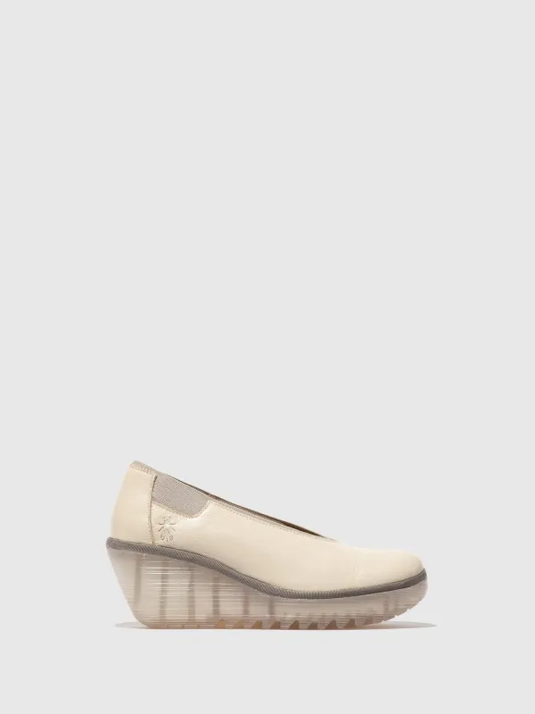 Slip-on Shoes YOZA438FLY OFFWHITE sold by Fly London