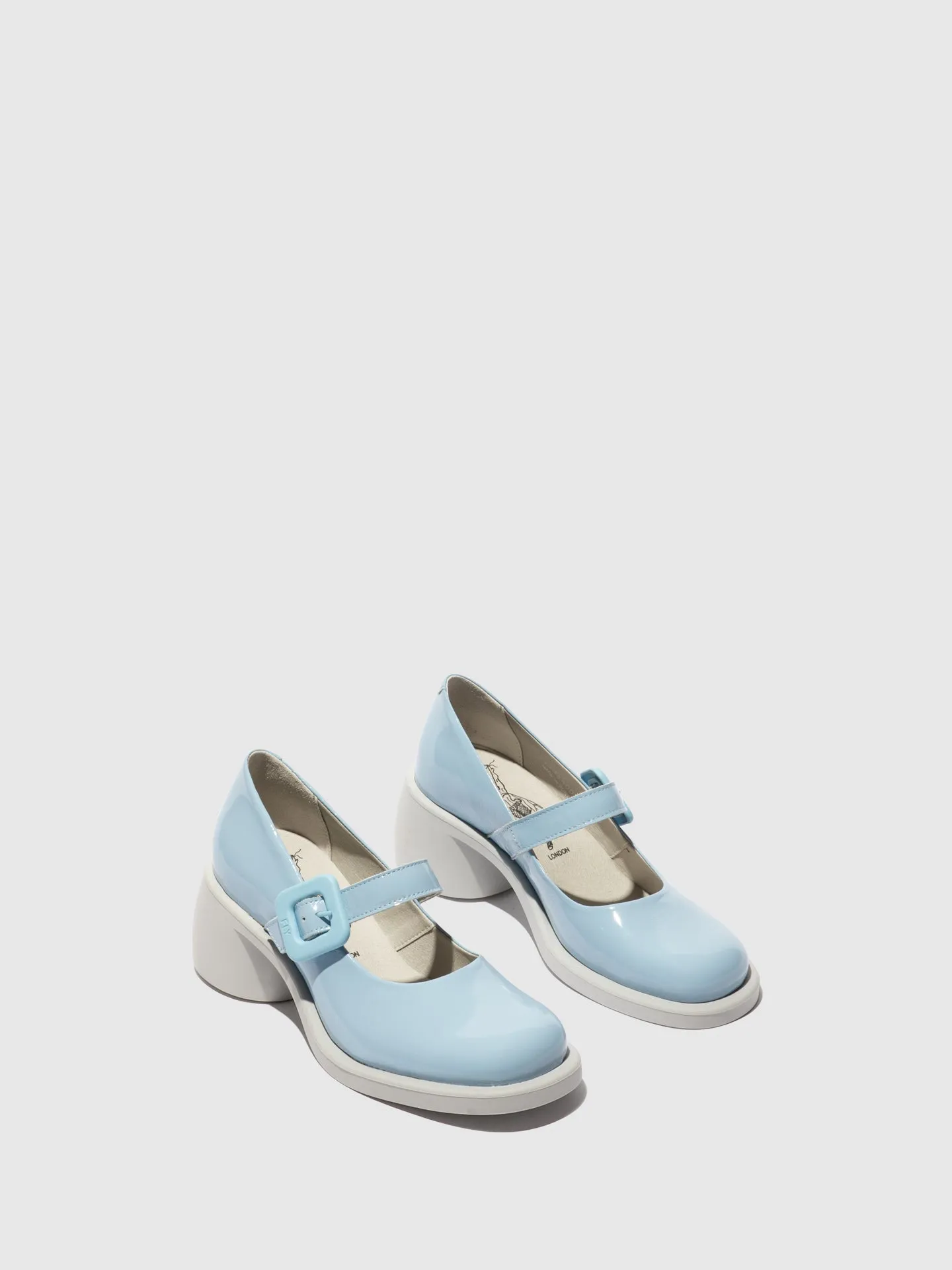 Mary Jane Shoes HUVI044FLY SKY BLUE sold by Fly London product image thumbnail 2