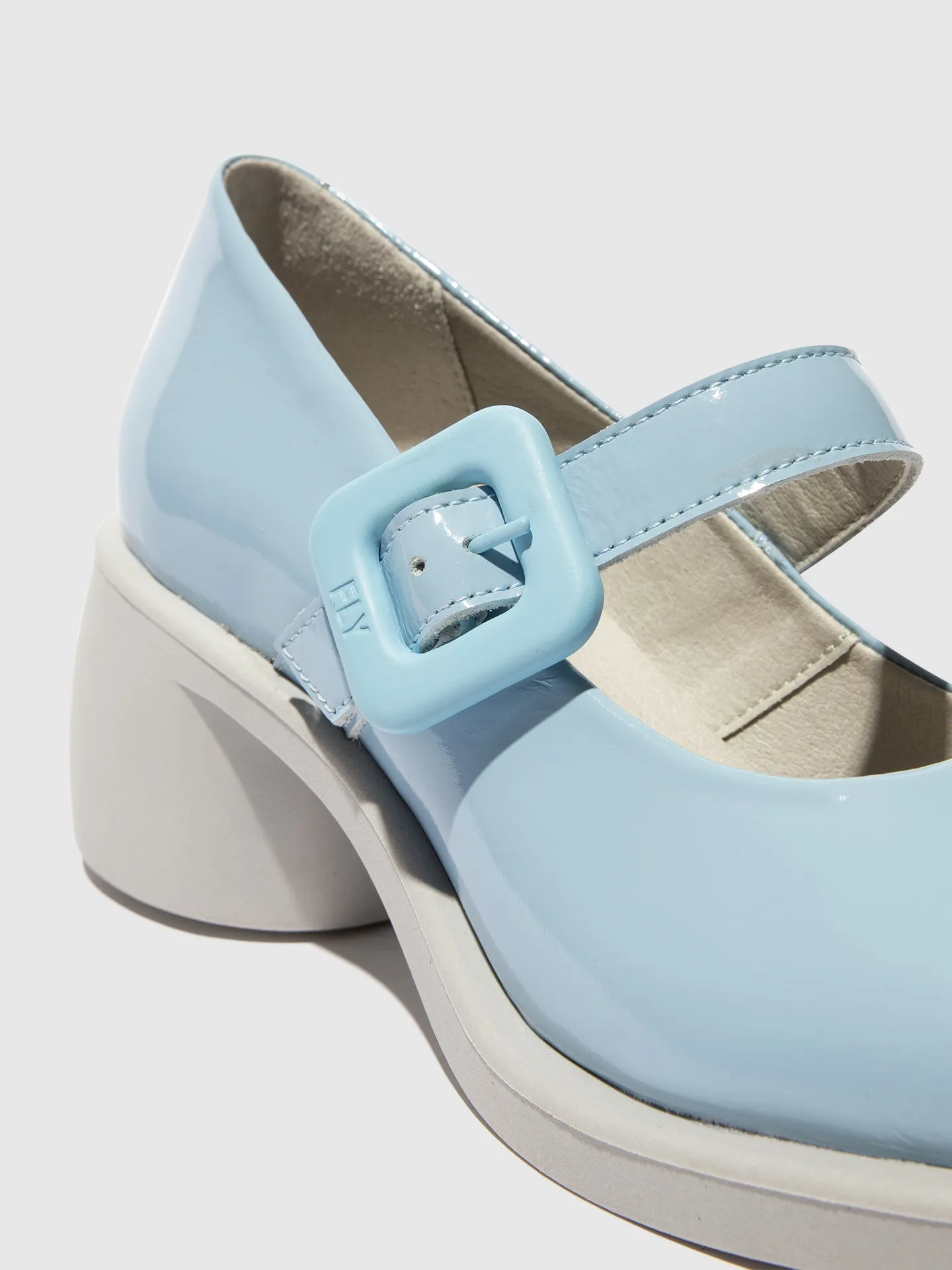 Mary Jane Shoes HUVI044FLY SKY BLUE sold by Fly London product image thumbnail 4