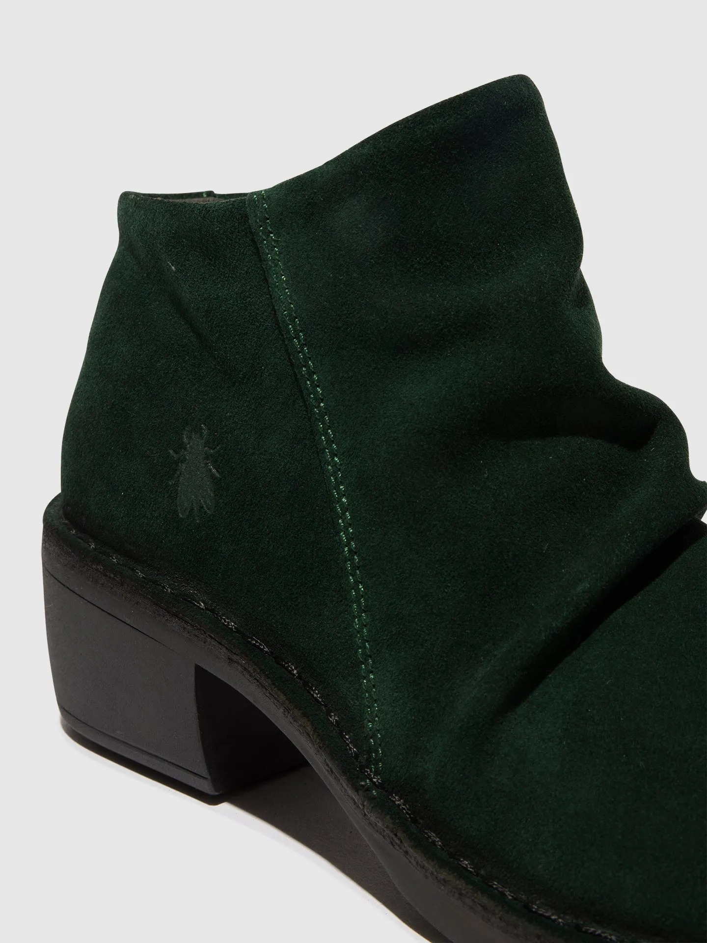 Zip Up Ankle Boots MERK093FLY GREEN FOREST sold by Fly London product image thumbnail 4