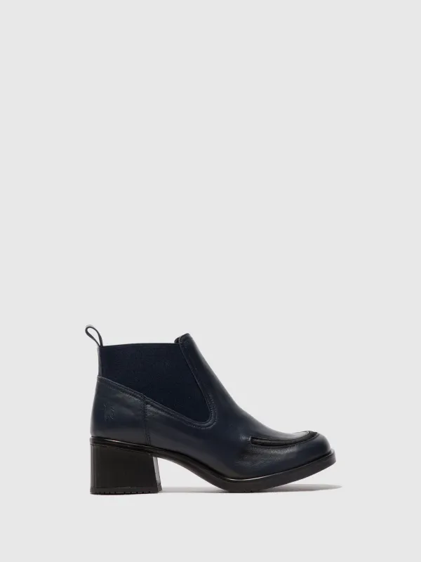 Chelsea Ankle Boots KATH016FLY NAVY/BLACK sold by Fly London