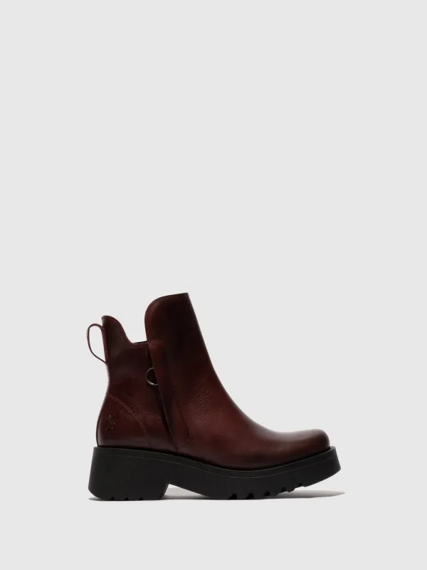 Zip Up Ankle Boots MUZZ977FLY PURPLE sold by Fly London