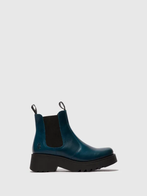 Chelsea Ankle Boots MEDI789FLY ROYAL BLUE sold by Fly London