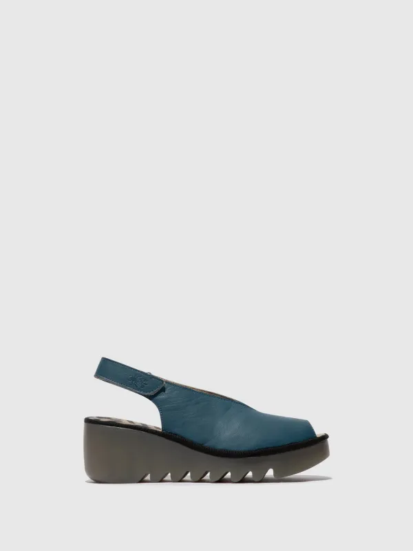 Sling-Back Sandals BAYE386FLY PETROL sold by Fly London