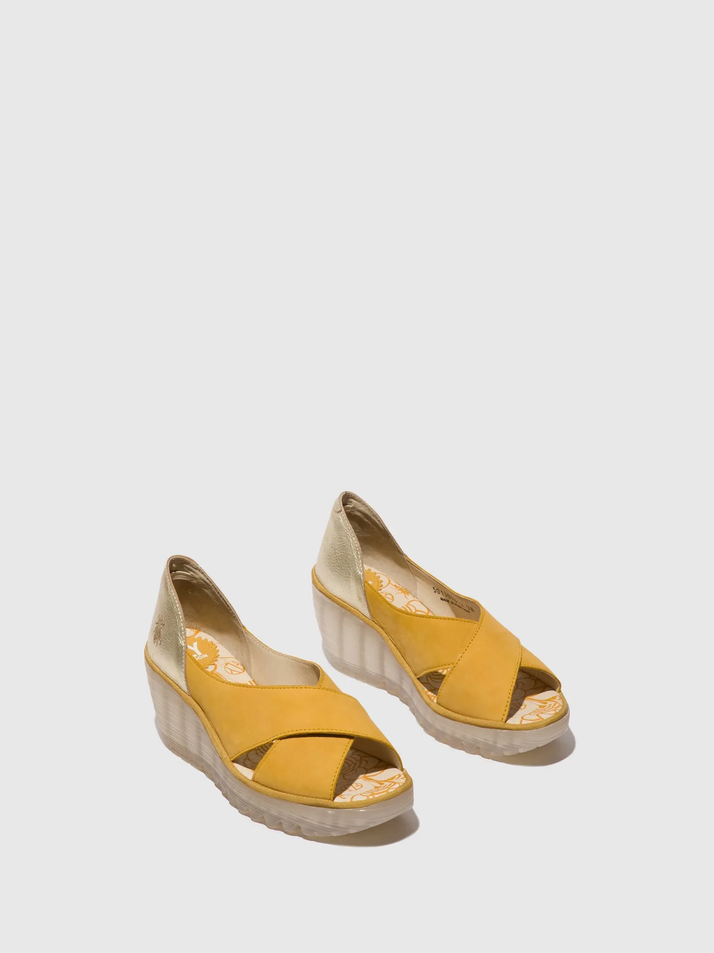 Crossover Sandals YOMA307FLY BUMBLEBEE/GOLD sold by Fly London product image thumbnail 2