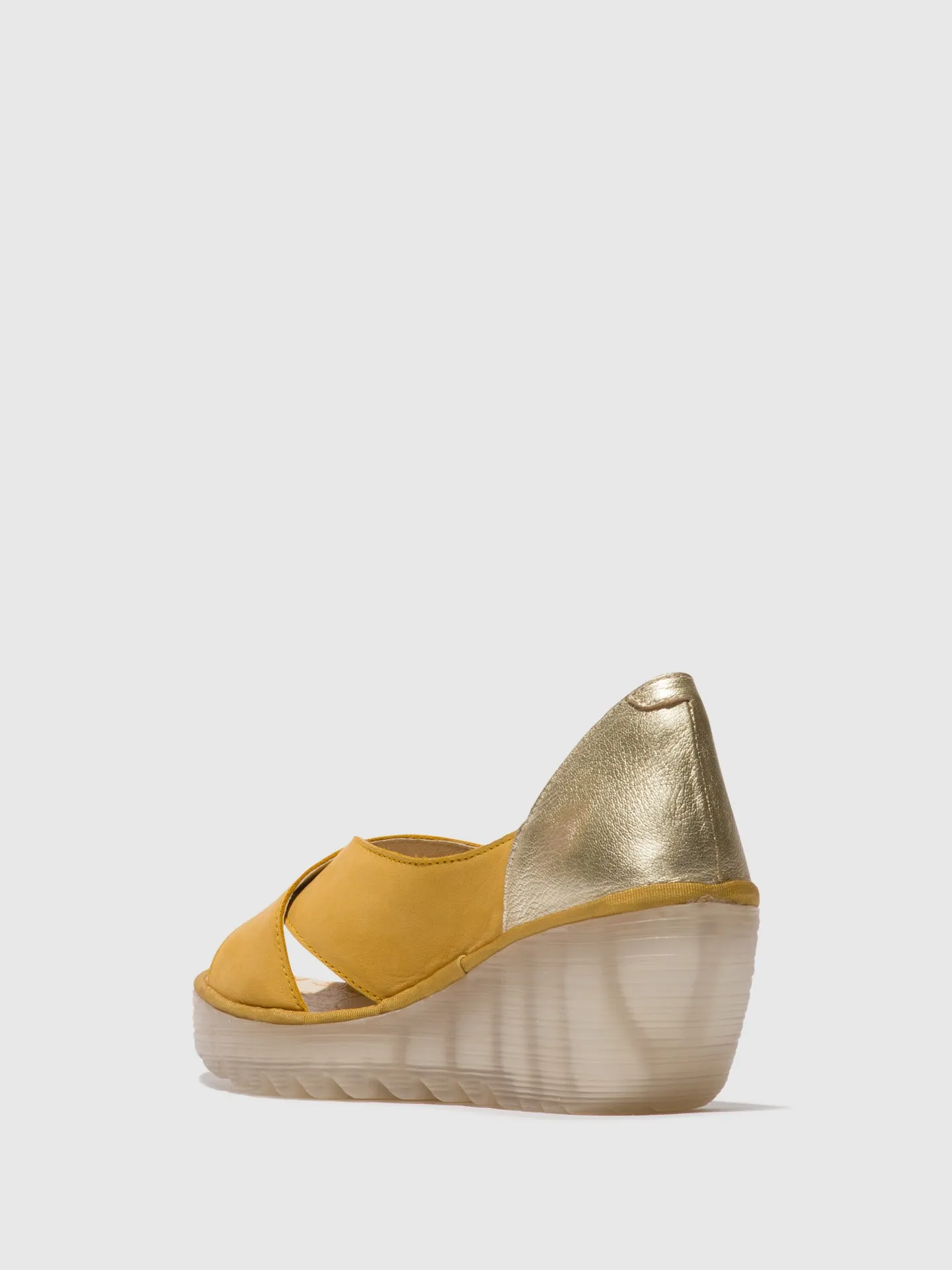 Crossover Sandals YOMA307FLY BUMBLEBEE/GOLD sold by Fly London product image thumbnail 3