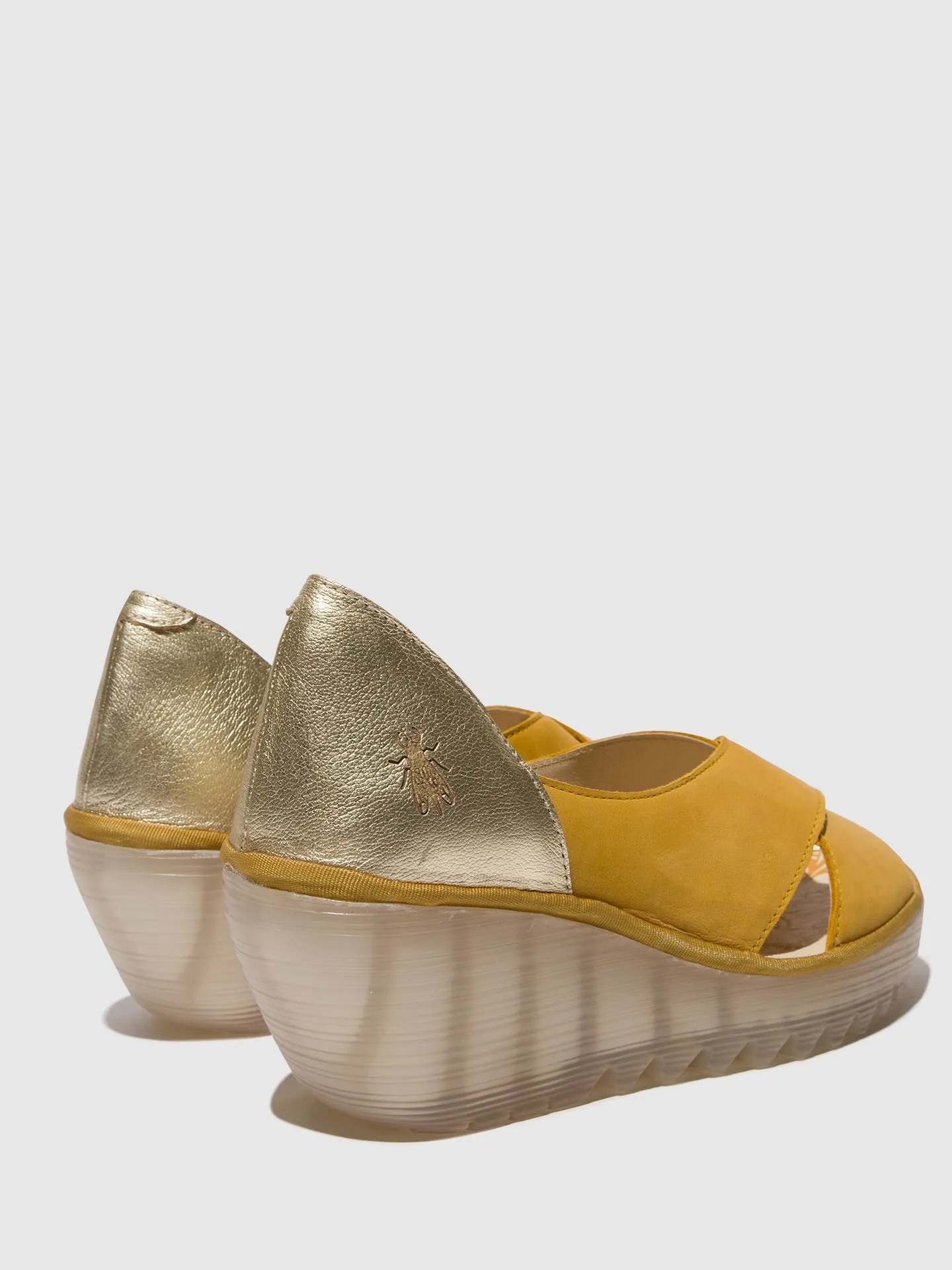 Crossover Sandals YOMA307FLY BUMBLEBEE/GOLD sold by Fly London product image thumbnail 4