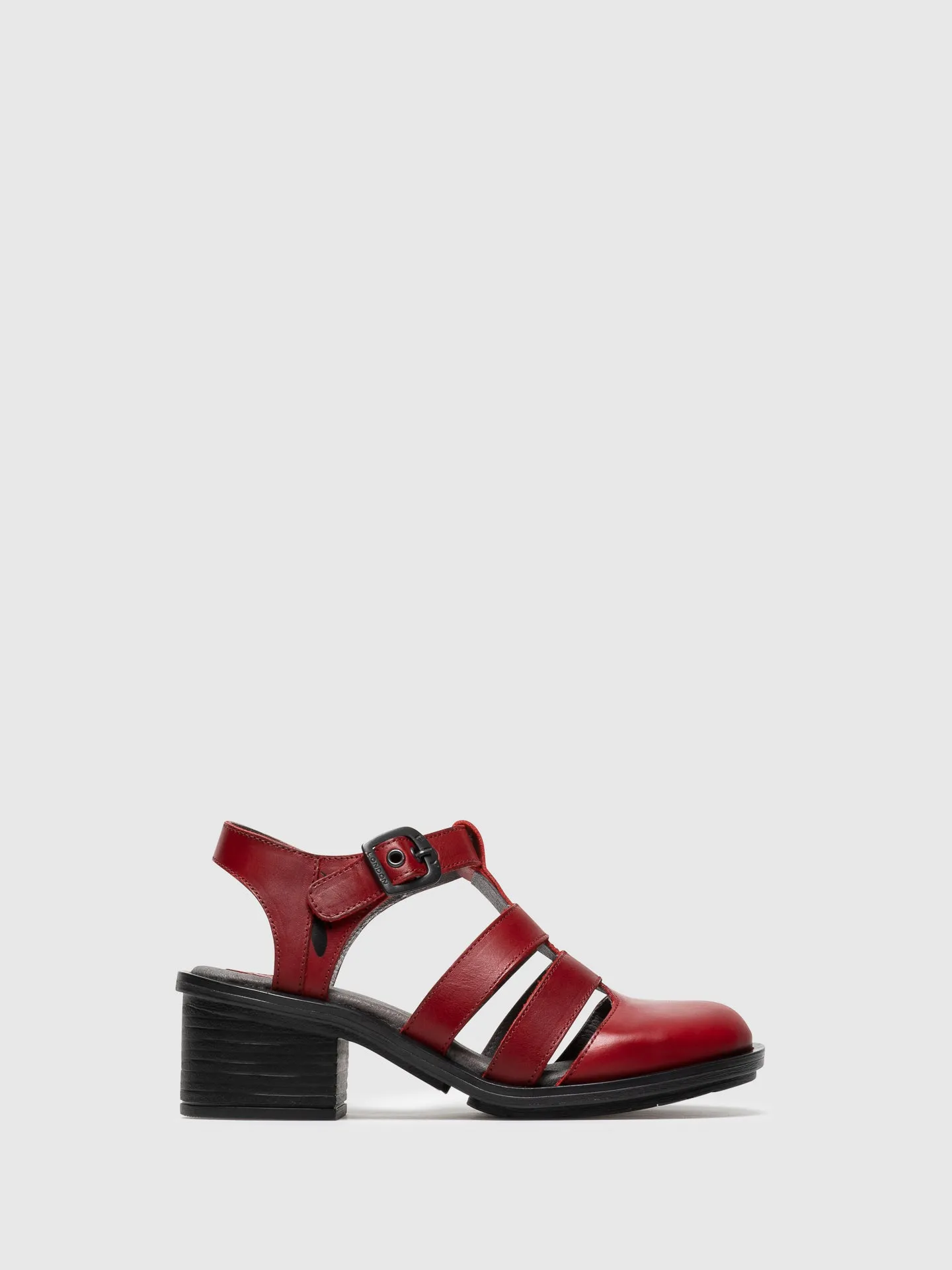 T-Strap Sandals CAHY195FLY RED sold by Fly London