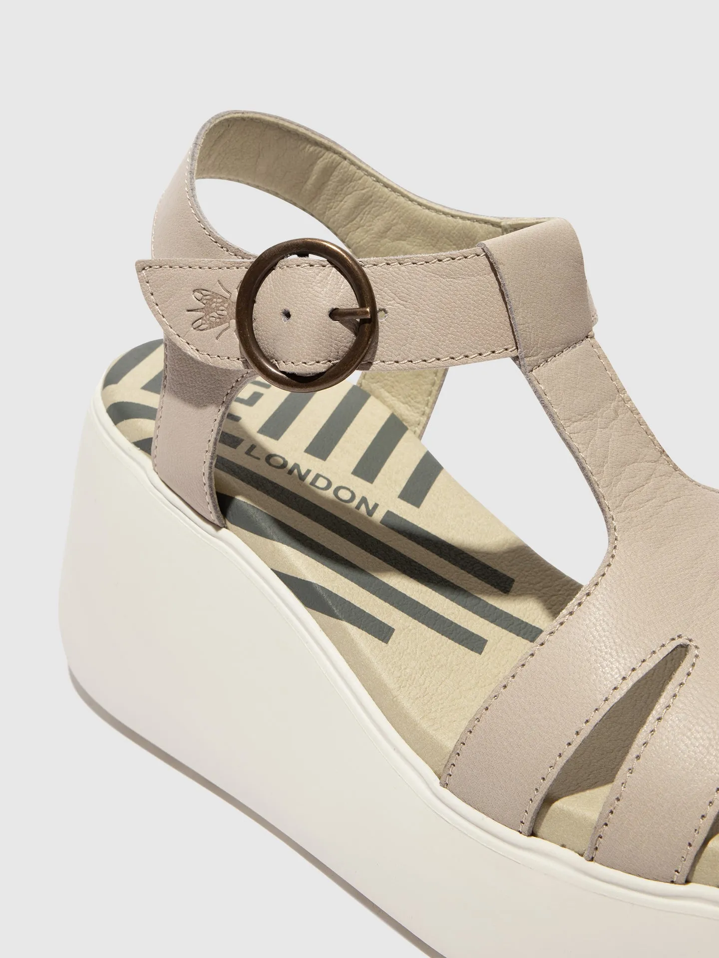 T-Strap Sandals DUMA955FLY CLOUD sold by Fly London product image thumbnail 4