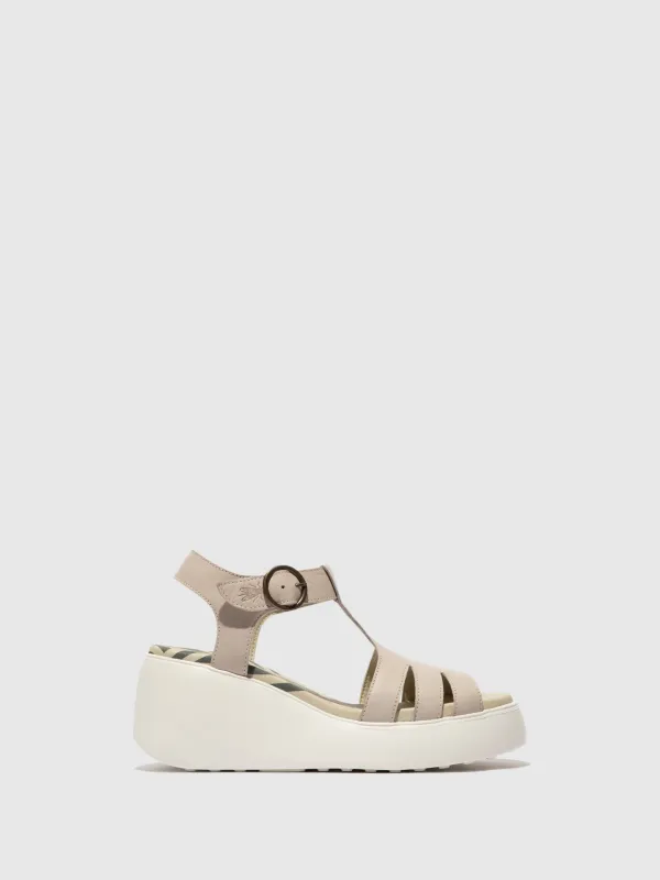T-Strap Sandals DUMA955FLY CLOUD made by Fly London