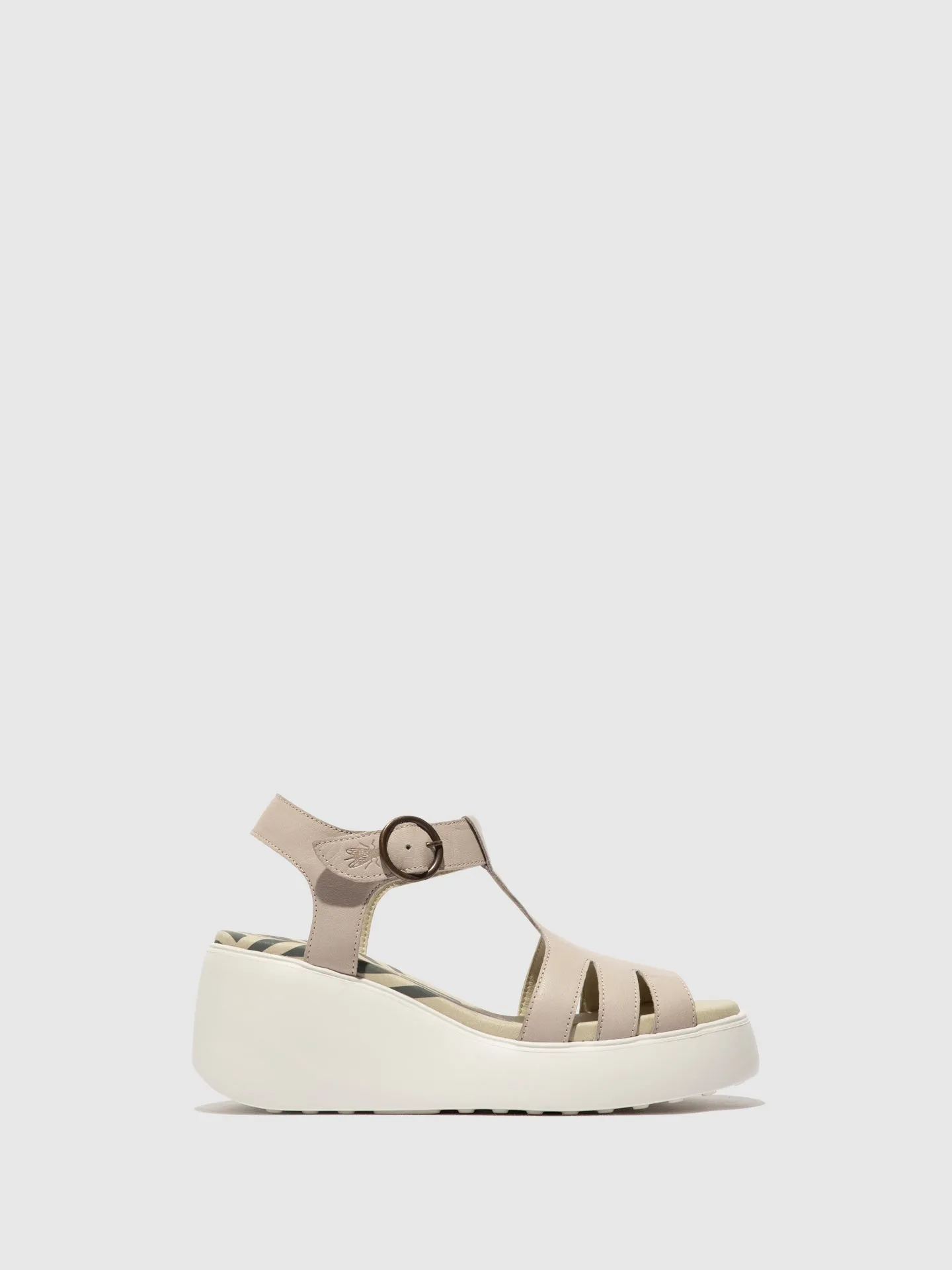 T-Strap Sandals DUMA955FLY CLOUD sold by Fly London