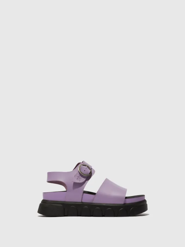 Ankle Strap Sandals CREE947FLY VIOLET made by Fly London