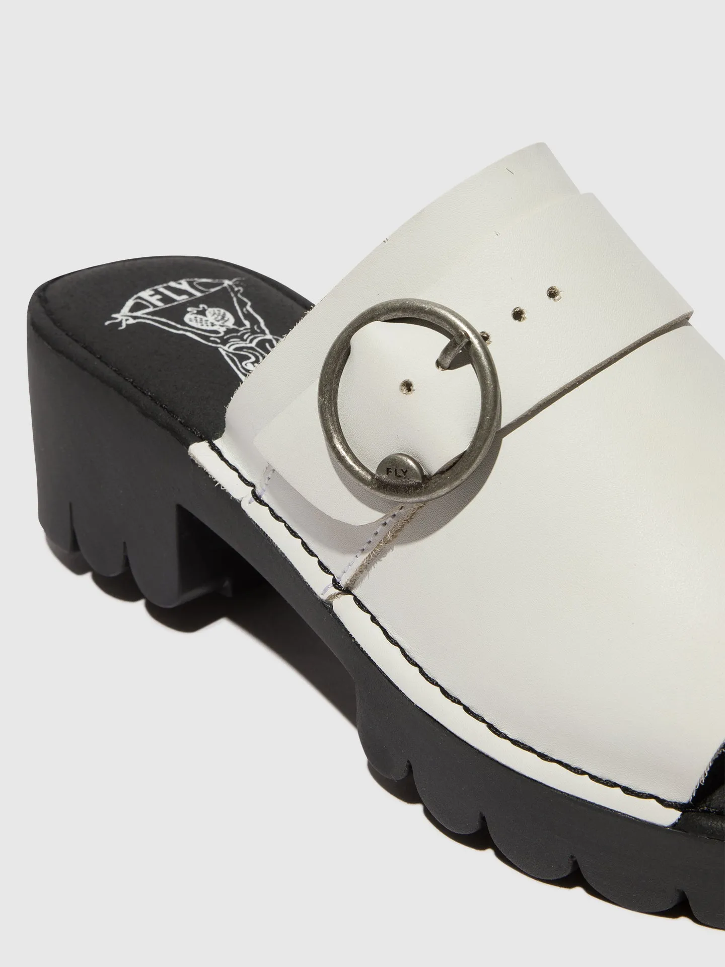 Buckle Mules EPLE519FLY OFFWHITE sold by Fly London product image thumbnail 4