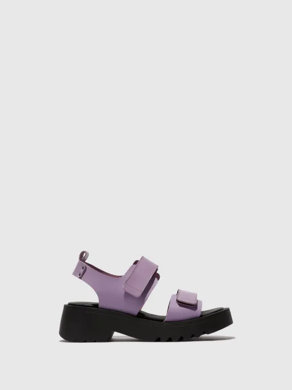 Velcro Sandals MEKA857FLY VIOLET sold by Fly London