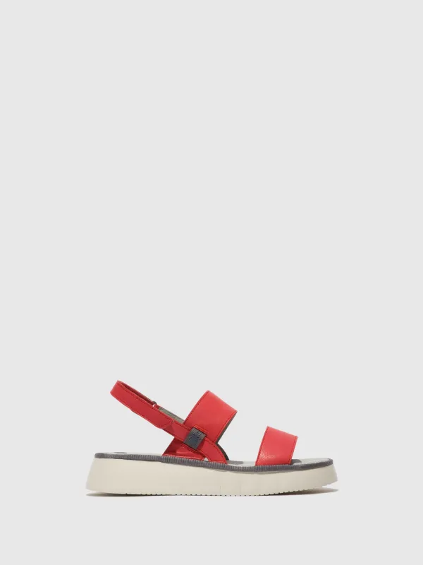 Sling-Back Sandals CURA318FLY RASPBERRY sold by Fly London