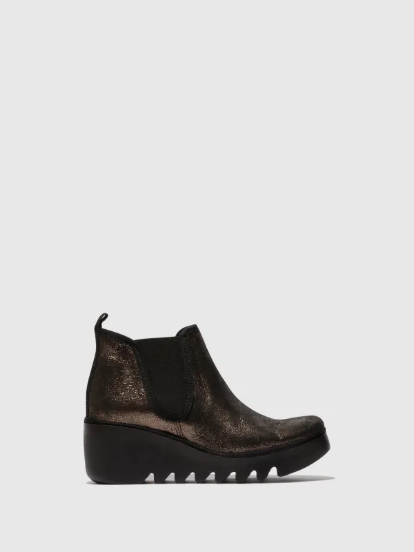 Chelsea Ankle Boots BYNE349FLY GRAPHITE sold by Fly London