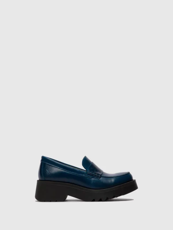Loafers Shoes MAUS791FLY ROYAL BLUE made by Fly London
