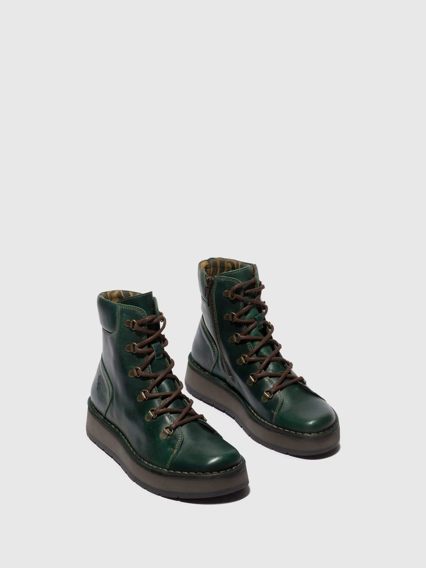 Lace-up Ankle Boots ROXY094FLY PETROL sold by Fly London product image thumbnail 2