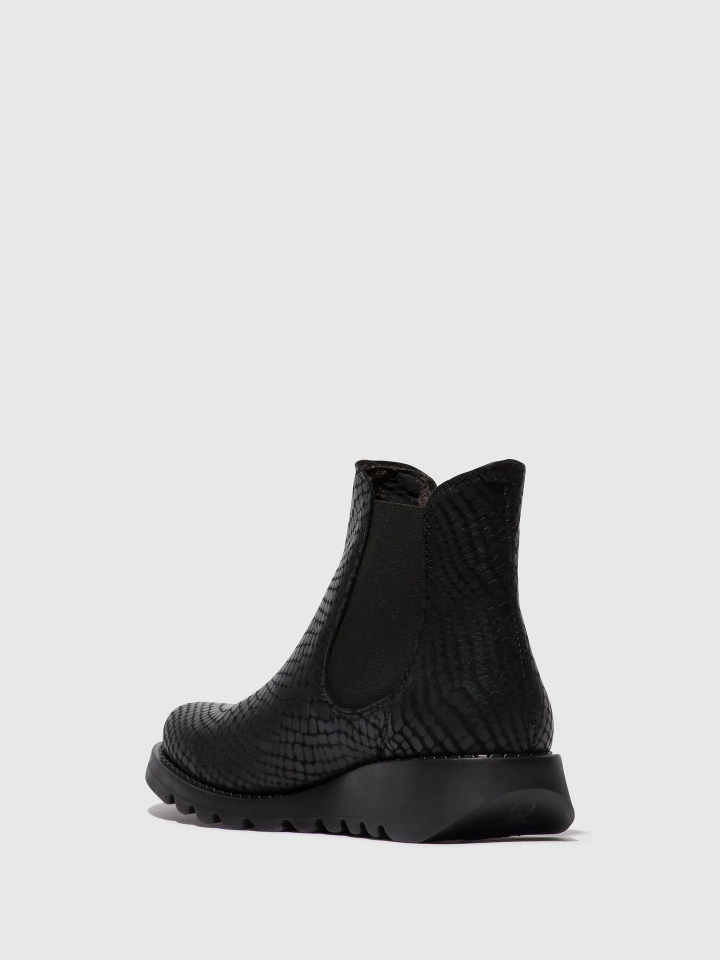Chelsea Ankle Boots SALV CROCO BLACK sold by Fly London product image thumbnail 3