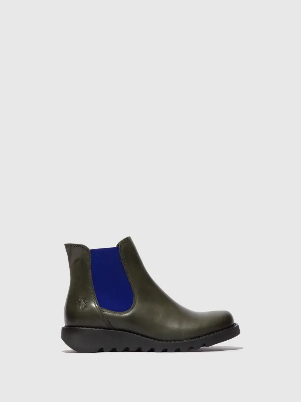 Chelsea Ankle Boots SALV DIESEL (BLUE ELASTIC) sold by Fly London
