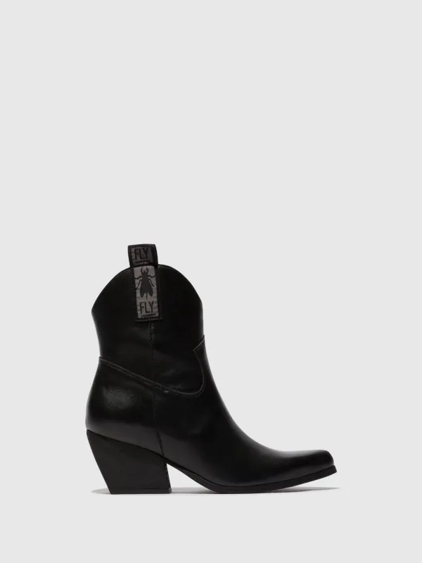 Zip Up Ankle Boots TABB905FLY BLACK sold by Fly London