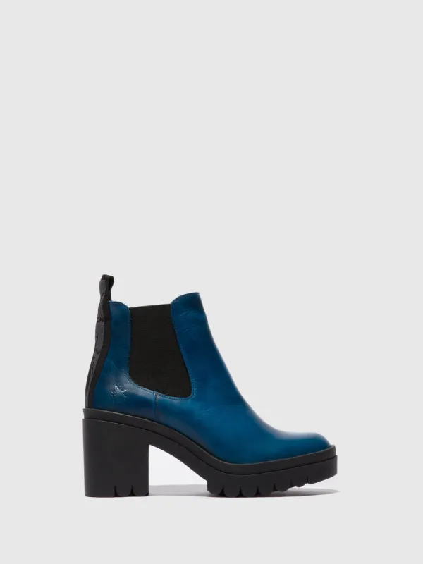Chelsea Ankle Boots TOPE520FLY RUG ROYAL BLUE sold by Fly London