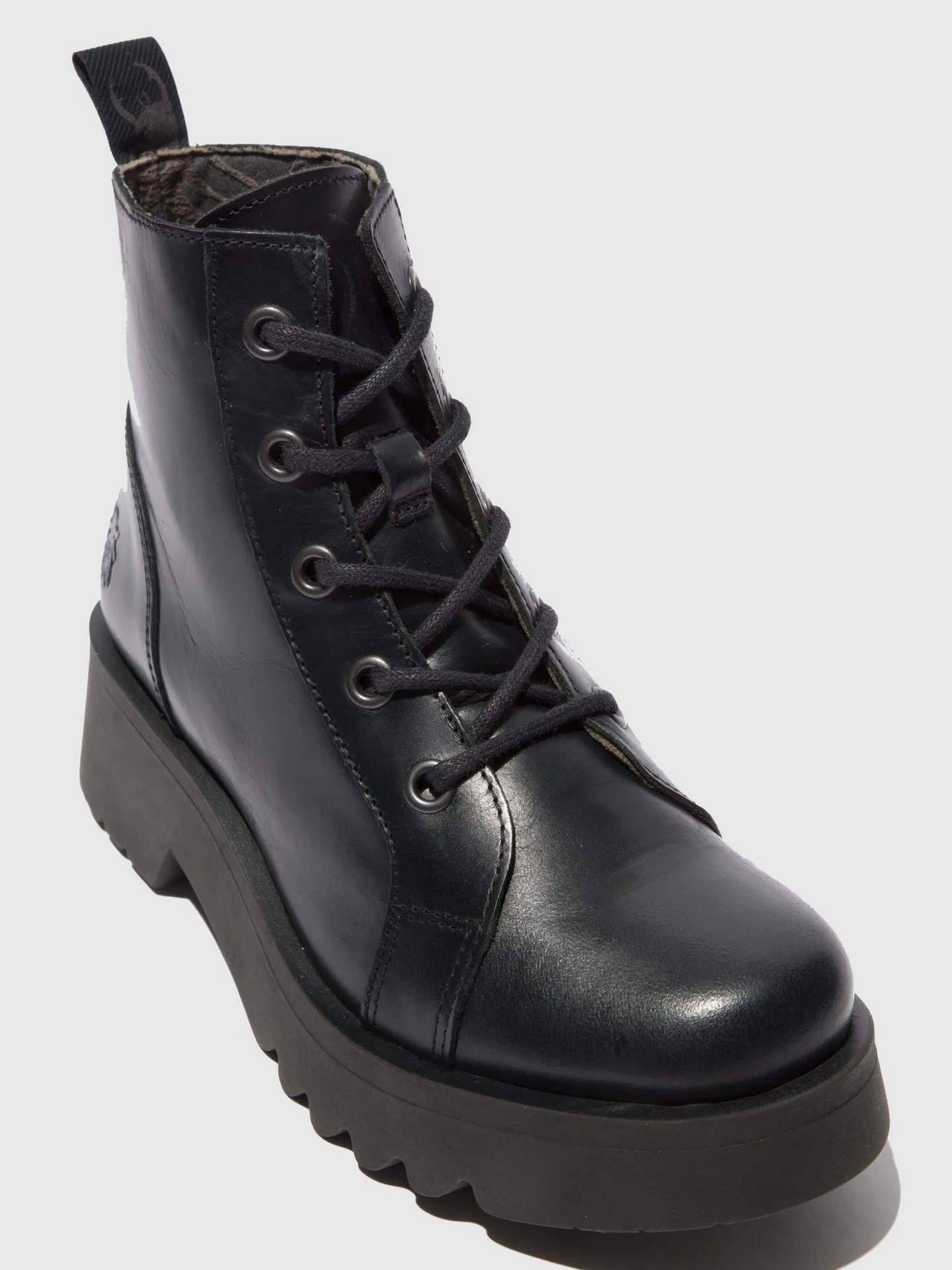 Lace-up Ankle Boots METZ788FLY RUG BLACK sold by Fly London product image thumbnail 4