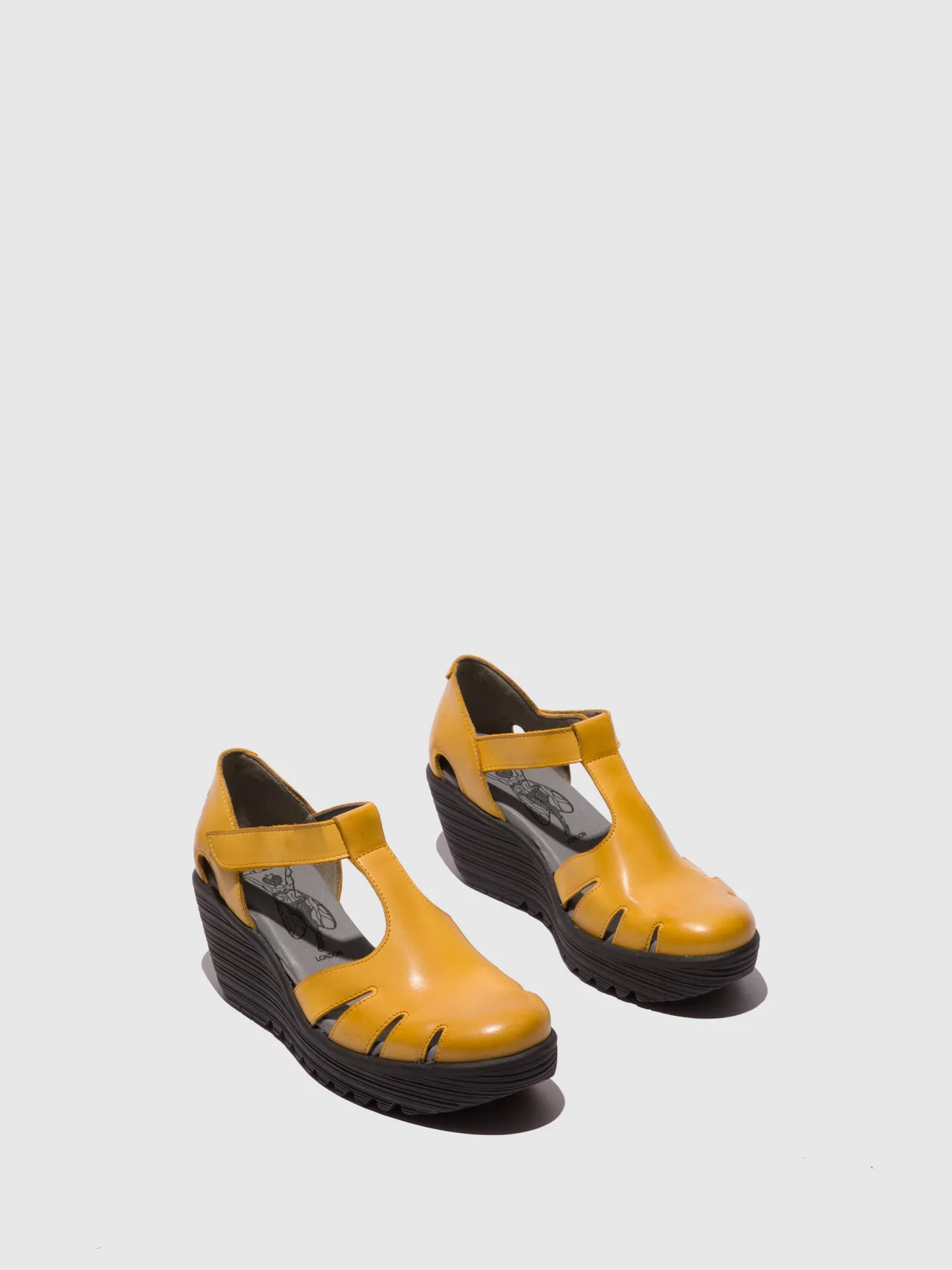 Velcro Sandals LETE395FLY MUSTARD sold by Fly London product image thumbnail 2