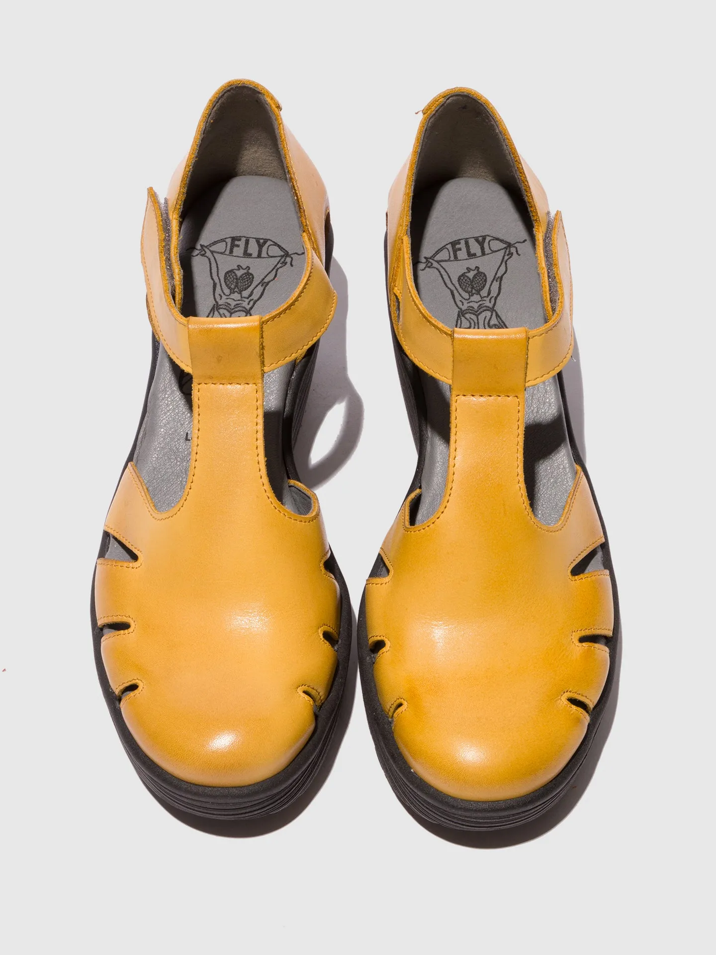 Velcro Sandals LETE395FLY MUSTARD sold by Fly London product image thumbnail 4