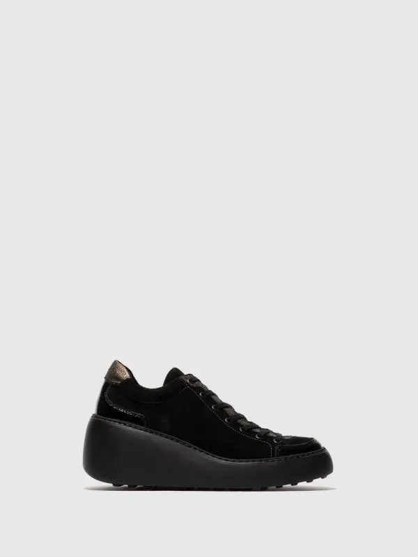 Lace-up Trainers DUFY671FLY BLACK/GRAPHITE/BLACK made by Fly London