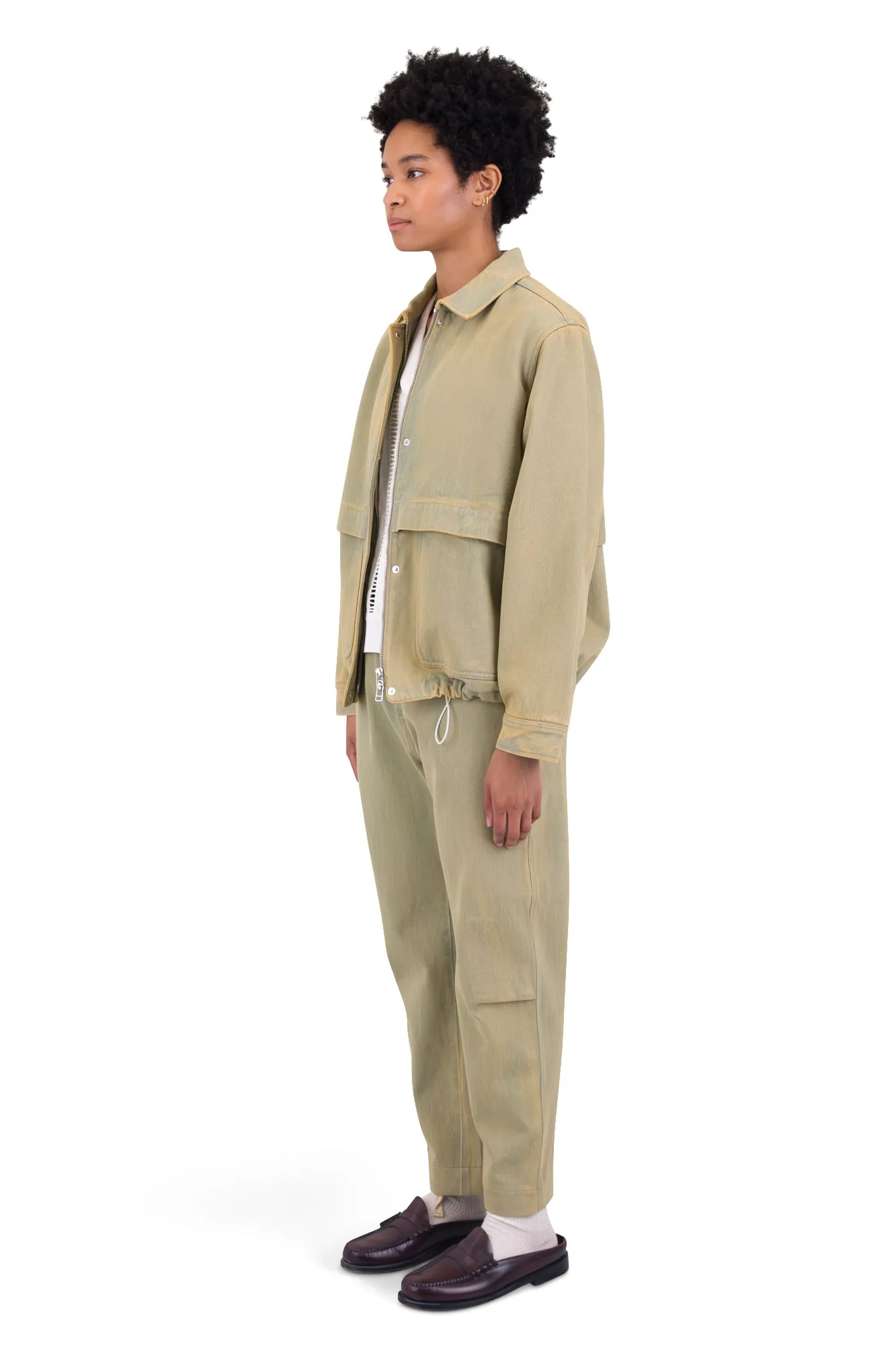 Blouson - Bleached Denim sold by Folk product image thumbnail 3