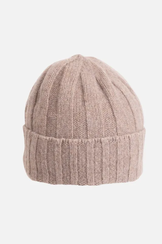 Lushan Seamless Beanie - Camel sold by Folk