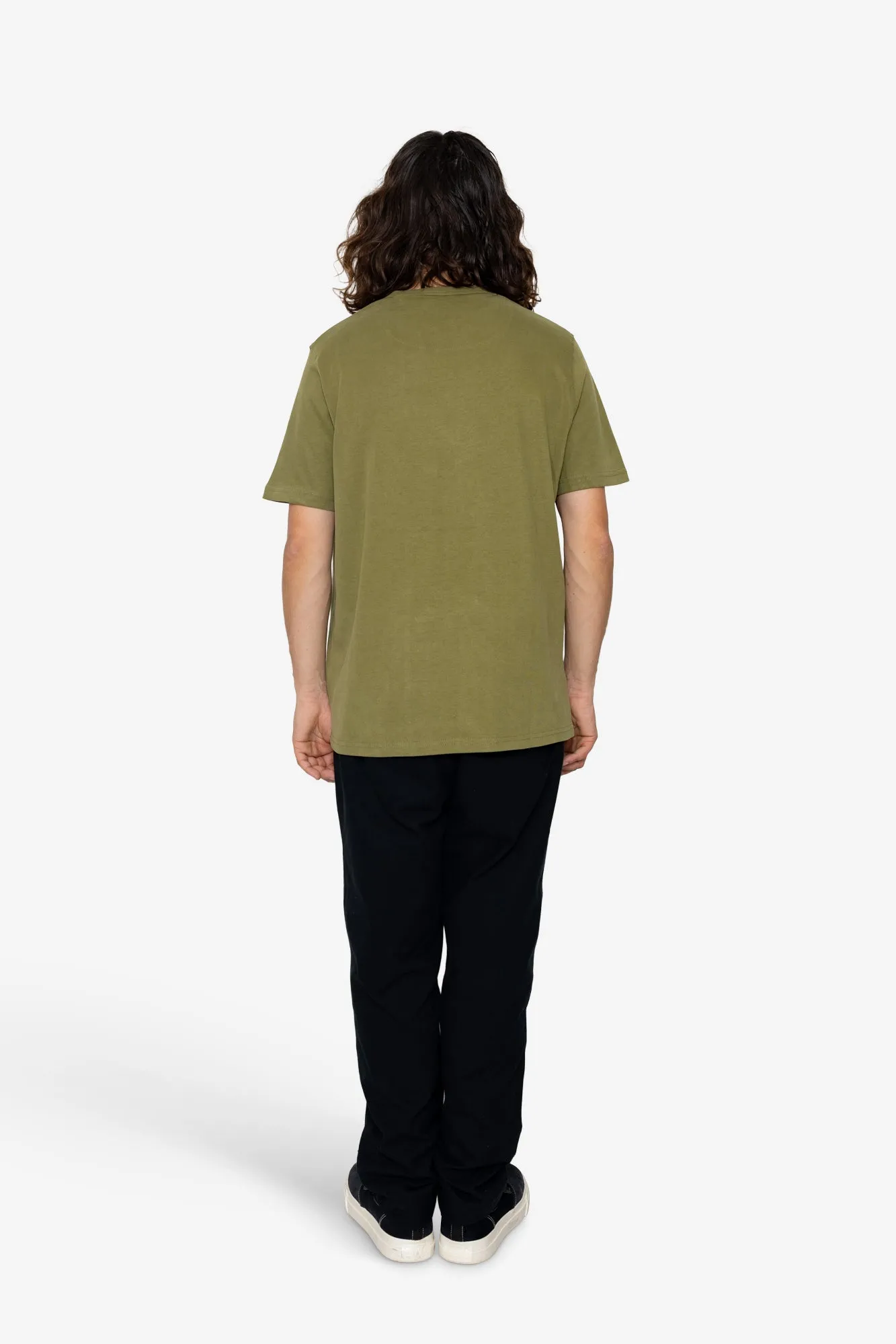 Prime T-Shirt - Khaki sold by Folk product image thumbnail 5