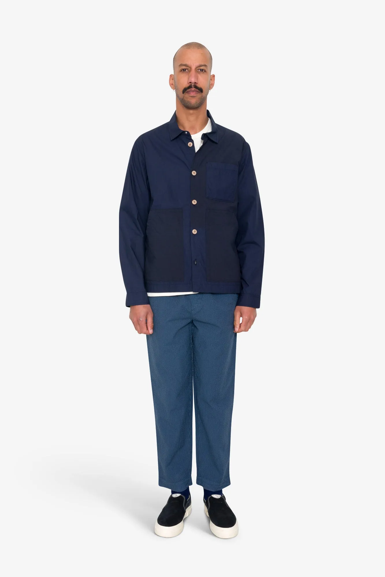 Assembly Worker Jacket - Dark Navy sold by Folk product image thumbnail 2