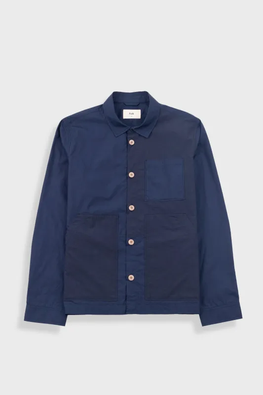 Assembly Worker Jacket - Dark Navy sold by Folk