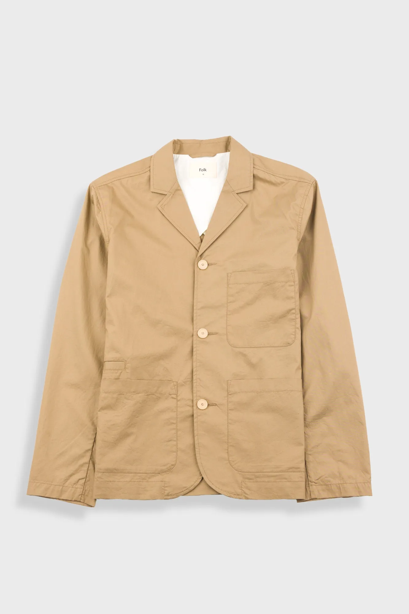 Wide Fit Blazer - Sand sold by Folk