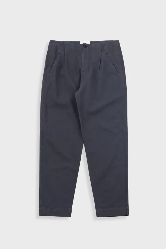 Assembly Pant - Soft Black Cotton Linen made by Folk