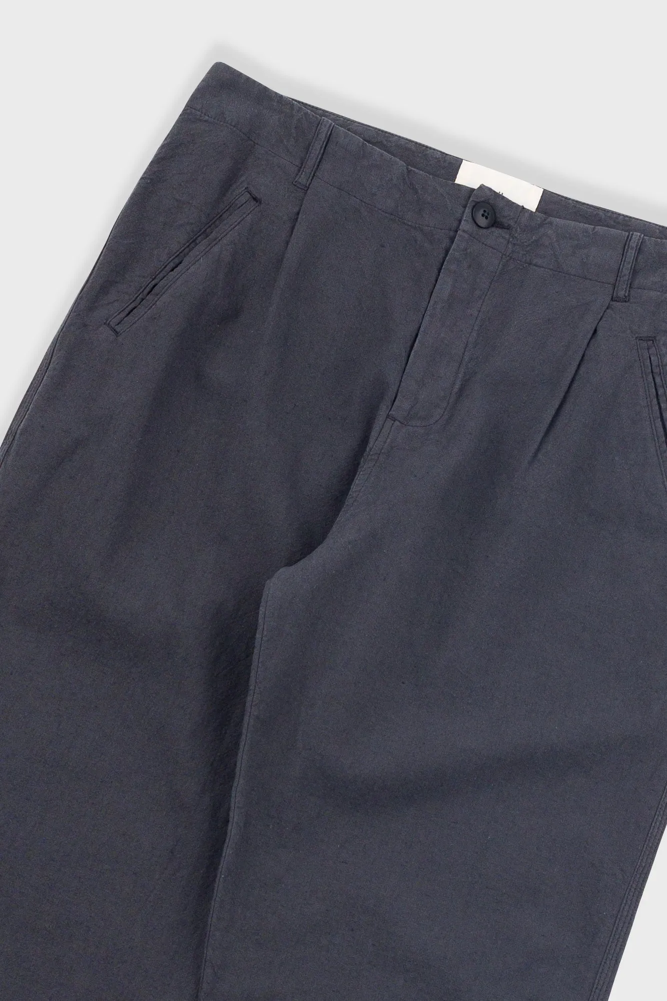 Assembly Pant - Soft Black Cotton Linen sold by Folk product image thumbnail 5