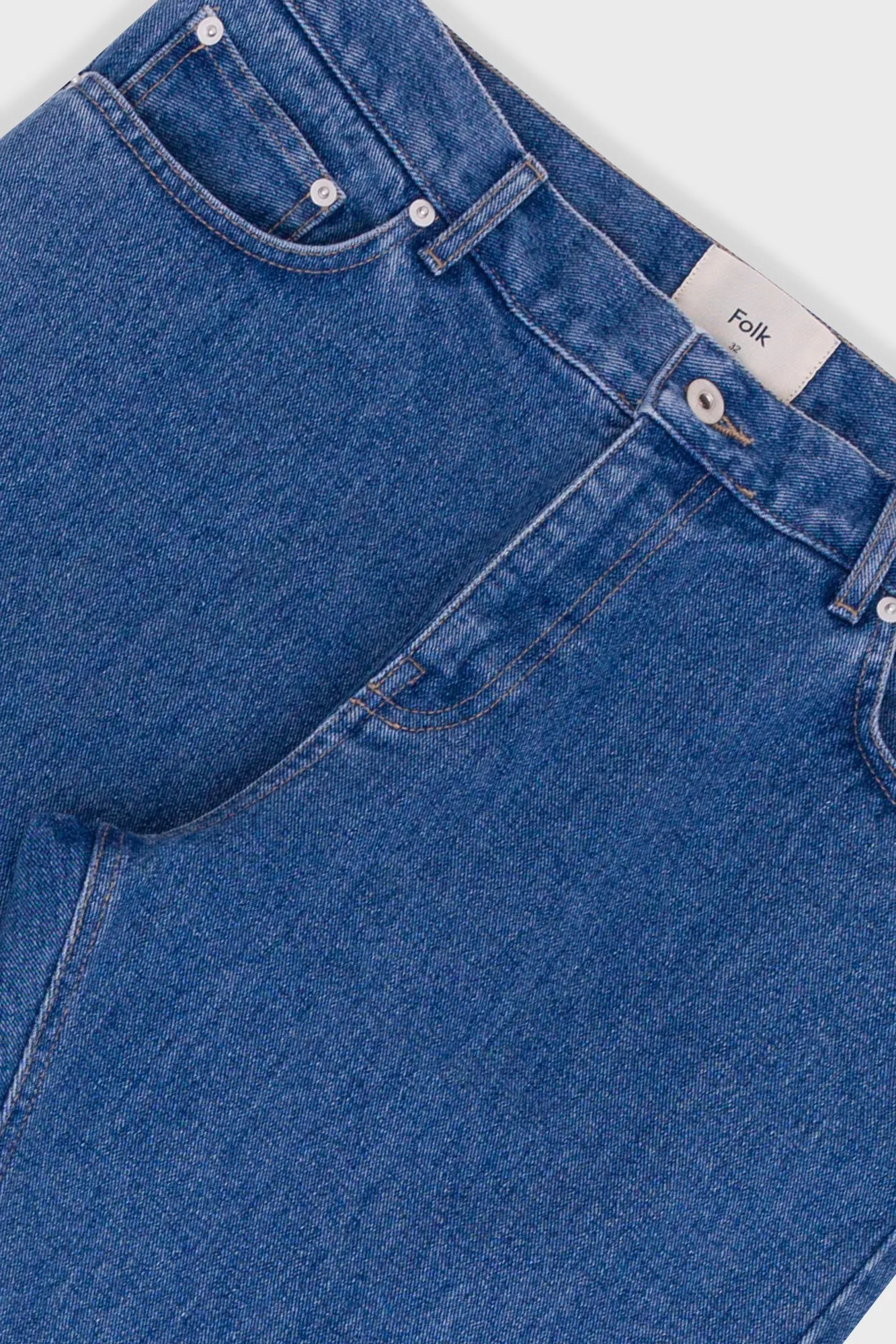 5 Pocket Trouser - Vintage Indigo sold by Folk product image thumbnail 5